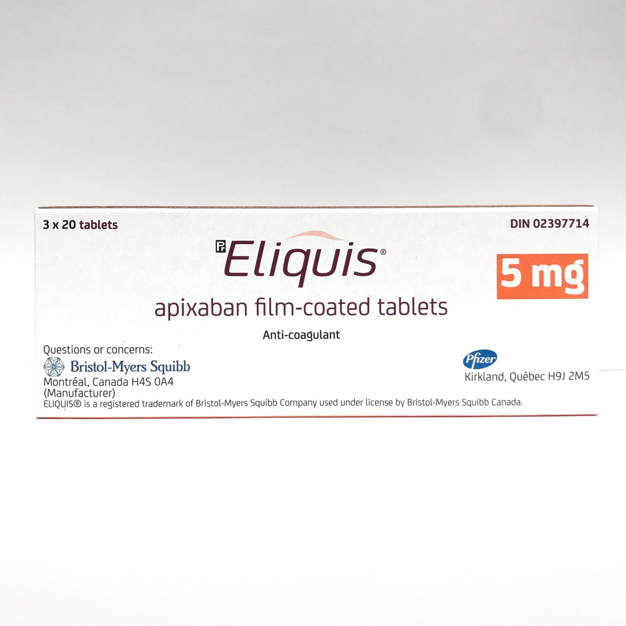 Buy Eliquis Online Safely Order Apixaban From Your Canada Drug Store